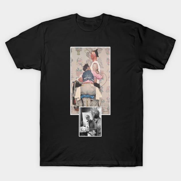 norman rockwell T-Shirt by elywick